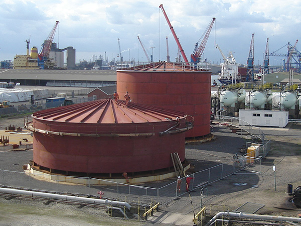 Fixed roof storage tanks